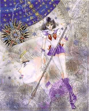 Imagen Manga de Sailor Saturn